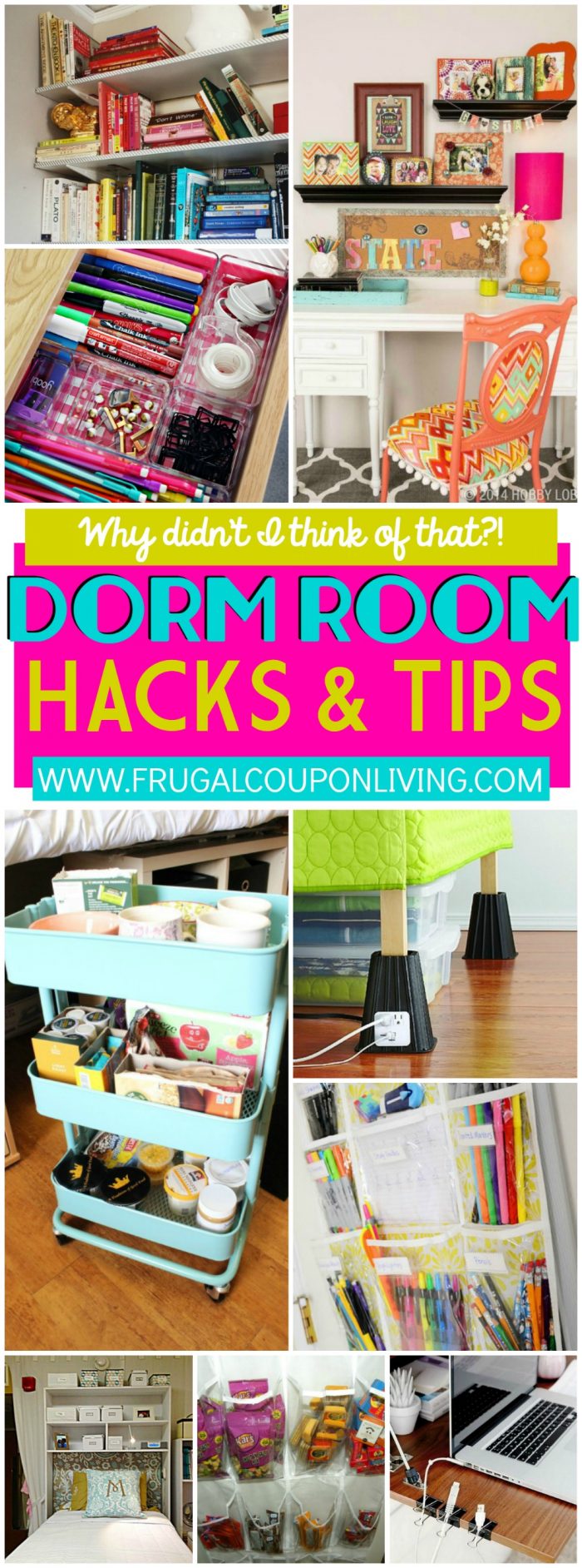 Going to College? Dorm Room Hacks and Tips!