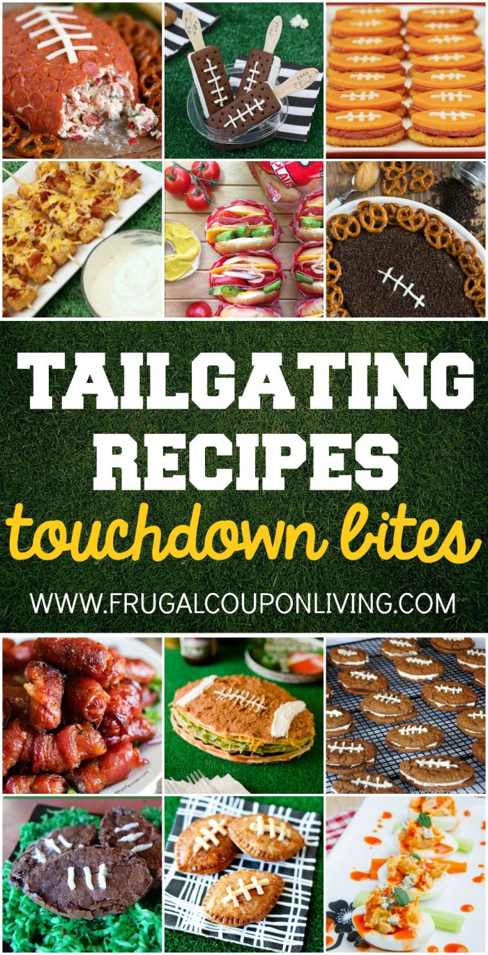 Tailgating-recipes-collage-frugal-coupon-living