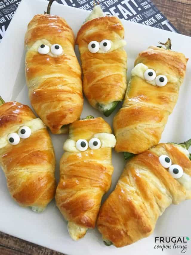 Halloween Jalapeño Popper Mummies Story