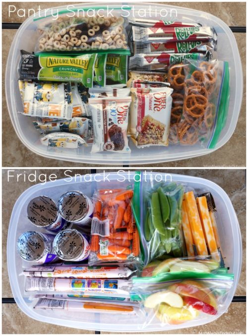 pantry-fridge-snack-station