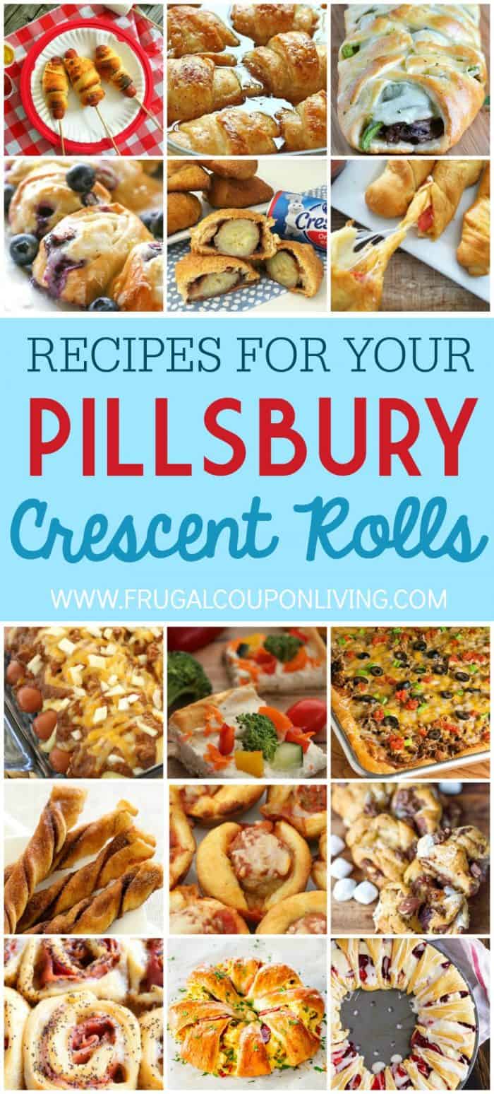Recipes that use Pillsbury Crescent Rolls on Frugal Coupon Living
