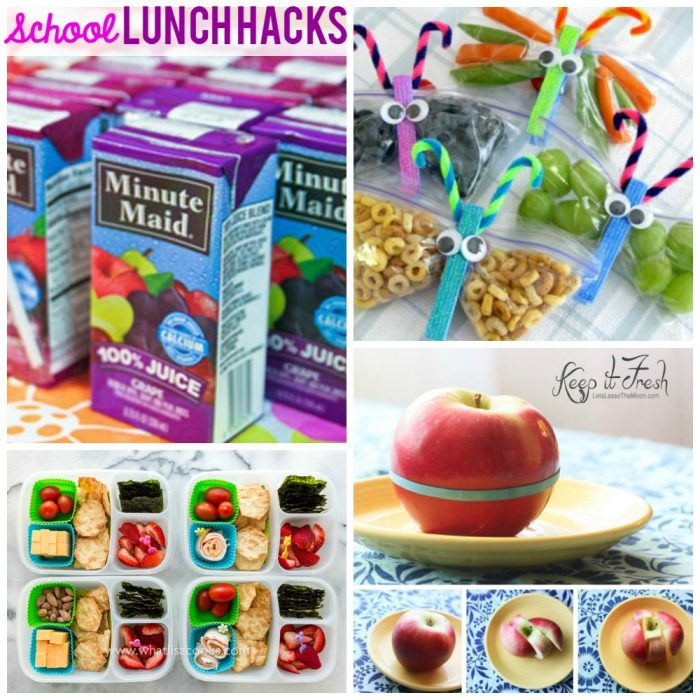 Easy School Lunch Ideas, Tips and Hacks