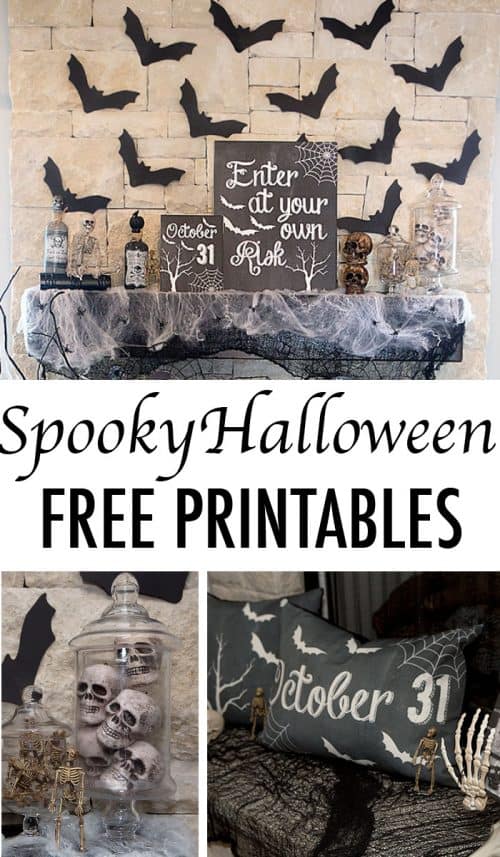 Chalkboard-Halloween-Mantle-printables