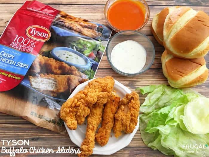 Tyson-Buffalo-Chicken-Slider-Recipe-Frugal-Coupon-Living-horizontal-title