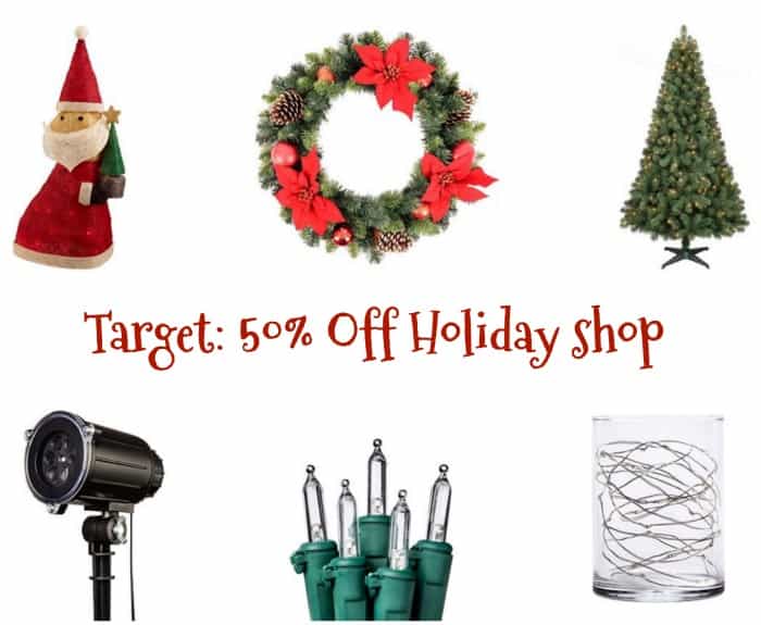  Target  Christmas  Shop Clearance  50 off Trees 