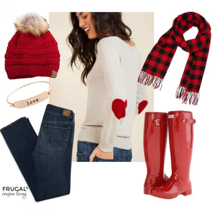 red-hunter-boots-valentines-day-outfit-square-frugal-coupon-living-frugal-fashion-friday