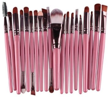 set of 20 makeup brushes