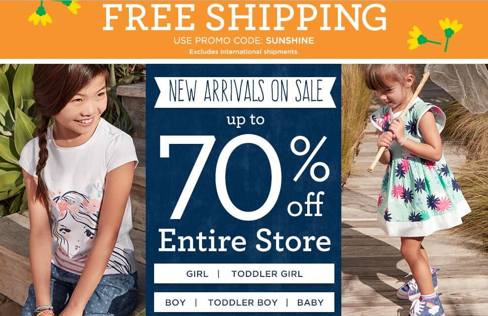 FREE shipping at Gymboree