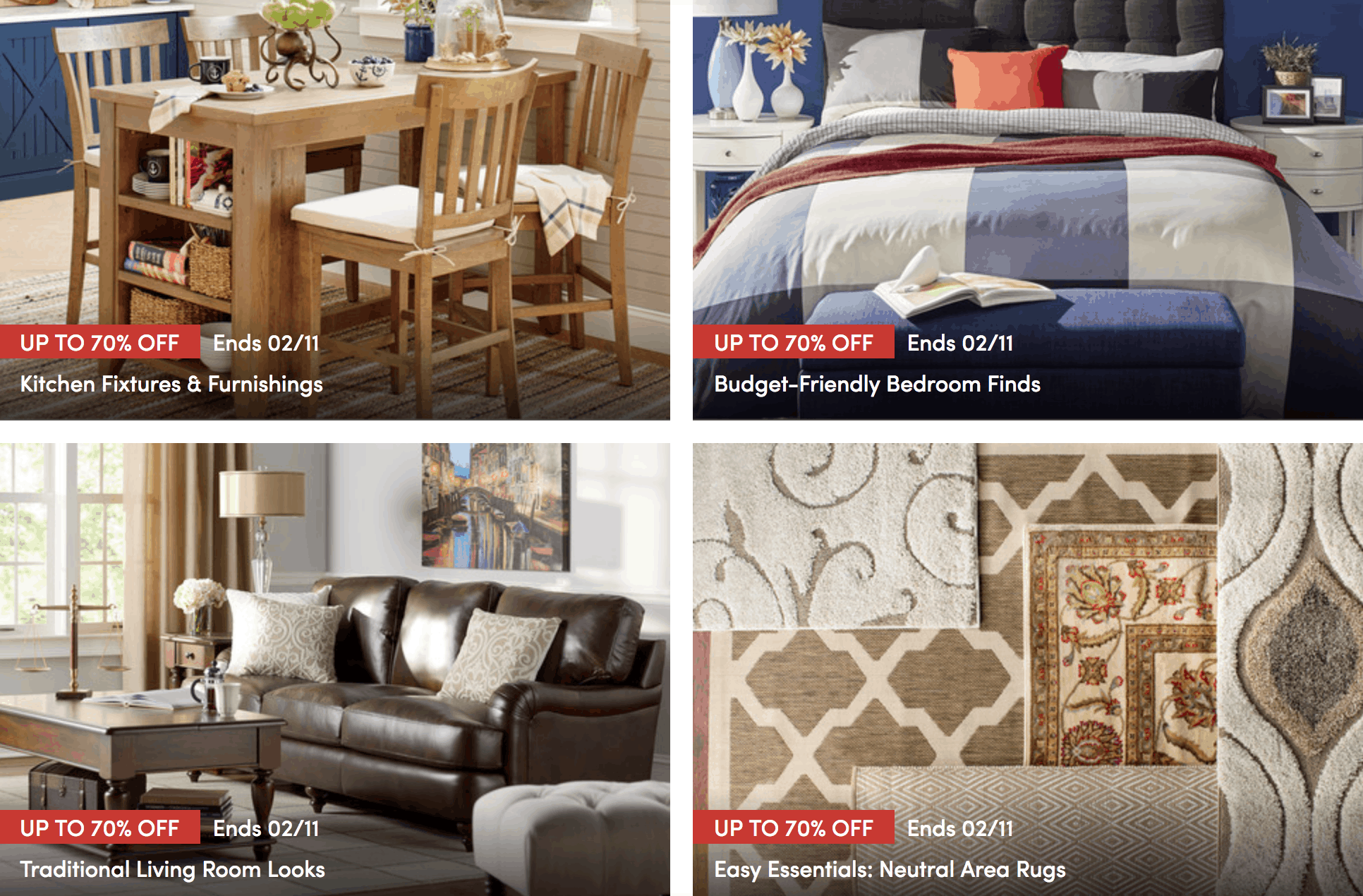 Wayfair 70 off Furniture and Decor!