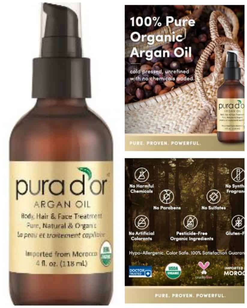 PURA D'OR Moroccan Argan Oil