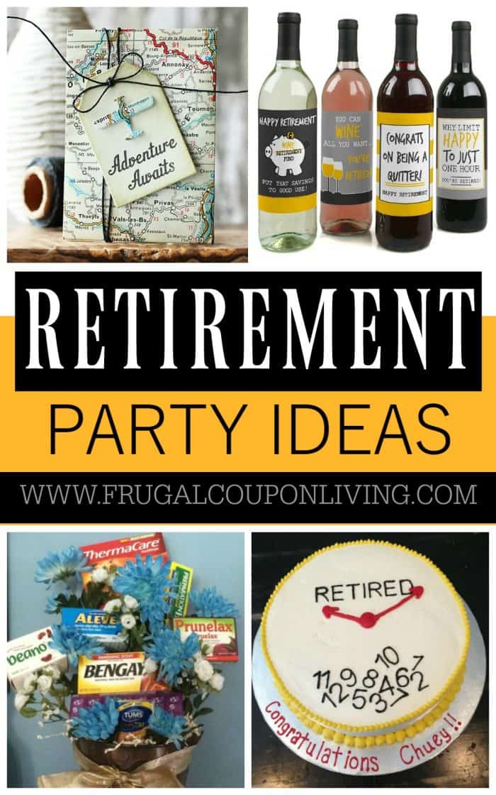 Retirement luncheon ideas 