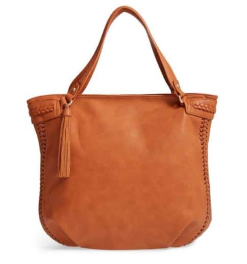Braided Leather Hobo