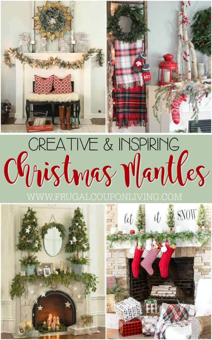 Christmas Decor Inspiring Christmas Mantles