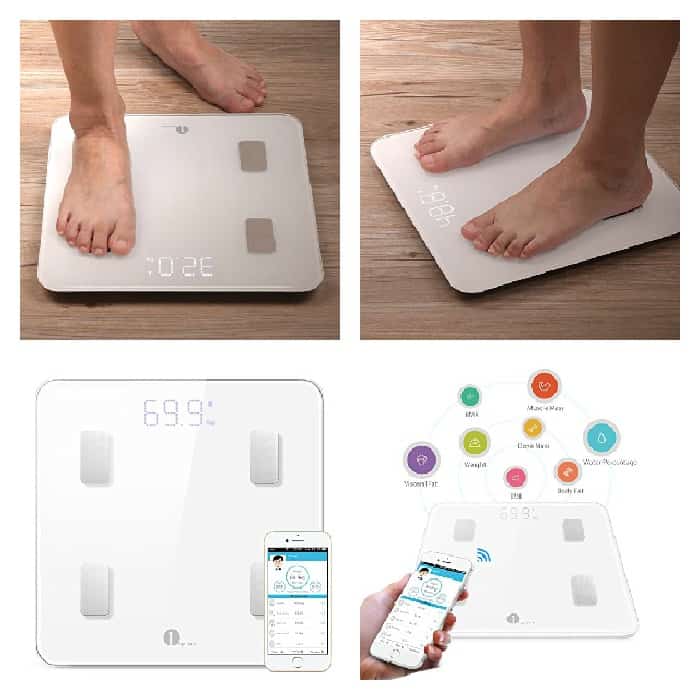 bluetooth body fat scale