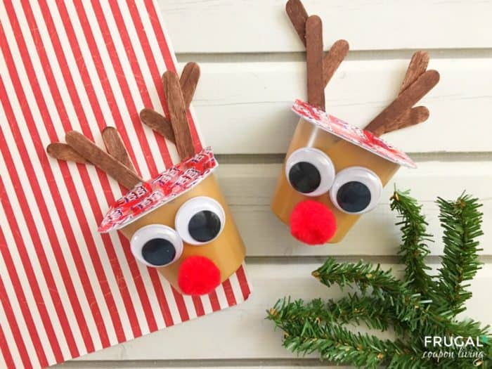 Christmas Food Craft - Rudolph Reindeer Pudding