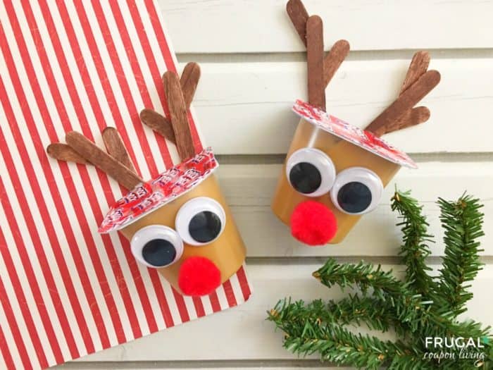 Christmas Food Craft - Rudolph Reindeer Pudding