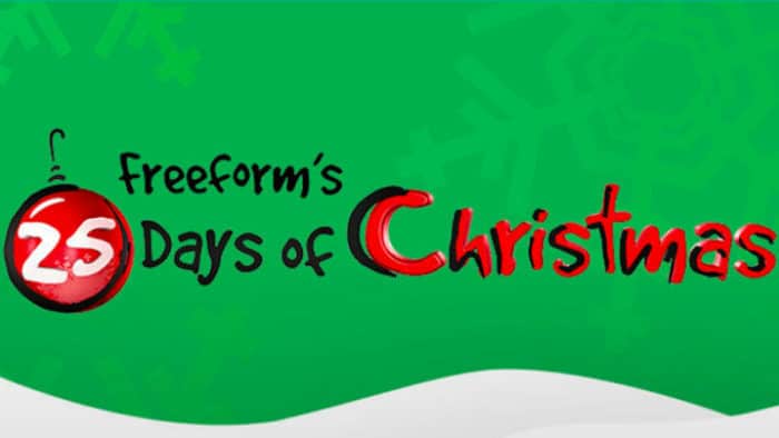 Freeform 25 Days of Christmas Schedule
