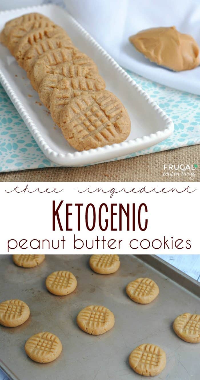 Low Carb Keto Peanut Butter Cookies