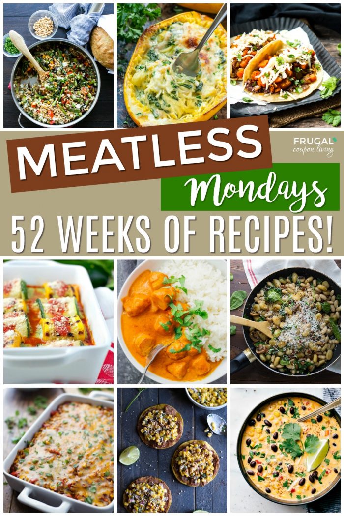 Meatless Monday Recipes and Dinner Ideas