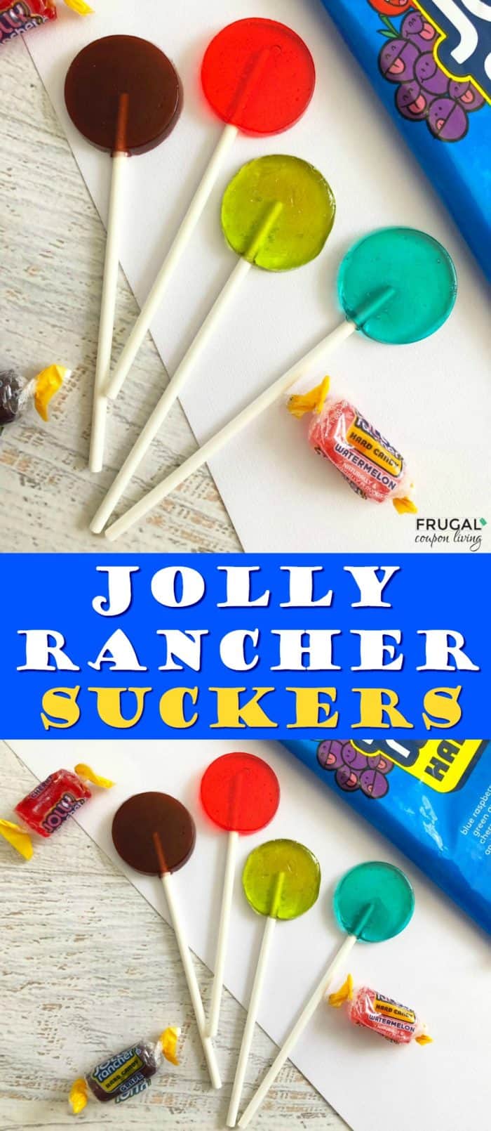 Homemade Jolly Rancher Suckers