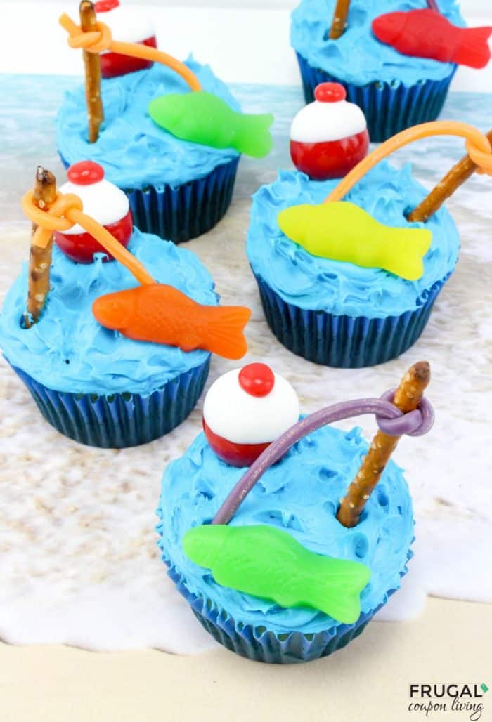 Beach Party Cupcakes