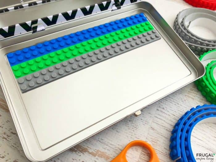 DIY LEGO Travel Case Supplies