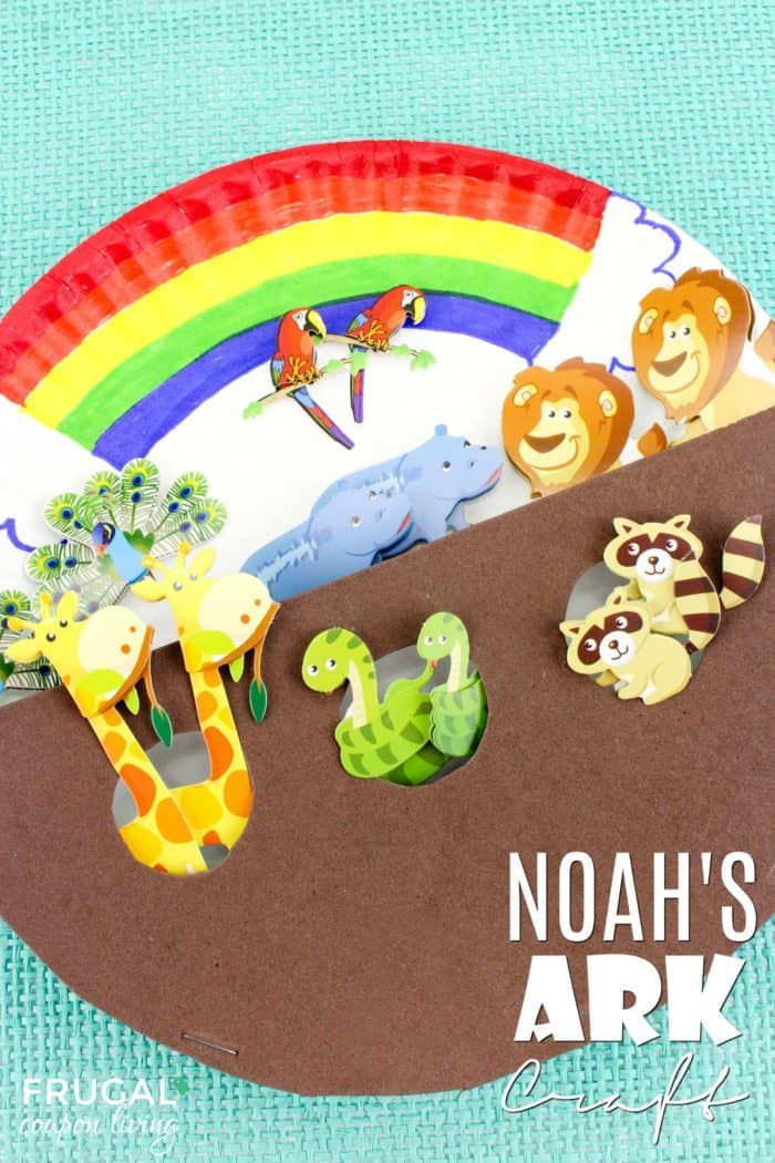 Noah s Ark An Adorable Paper Plate Sunday  School  Craft 