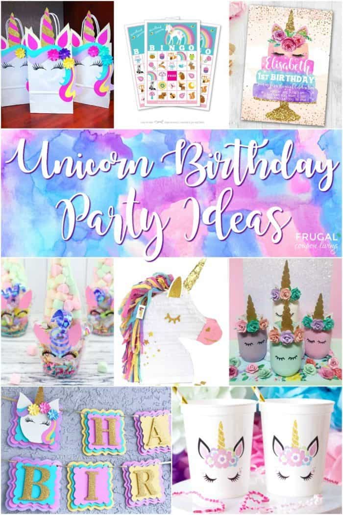 Unicorn Birthday Party Ideas