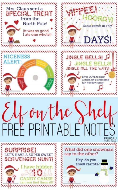 Elf On The Shelf Behavior Chart