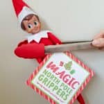 Magic Elf Grippers for Moving Elf on the Shelf after touched free printable
