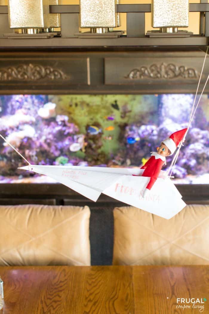 Special delivery! Elf delivers North Pole Mail from Santa