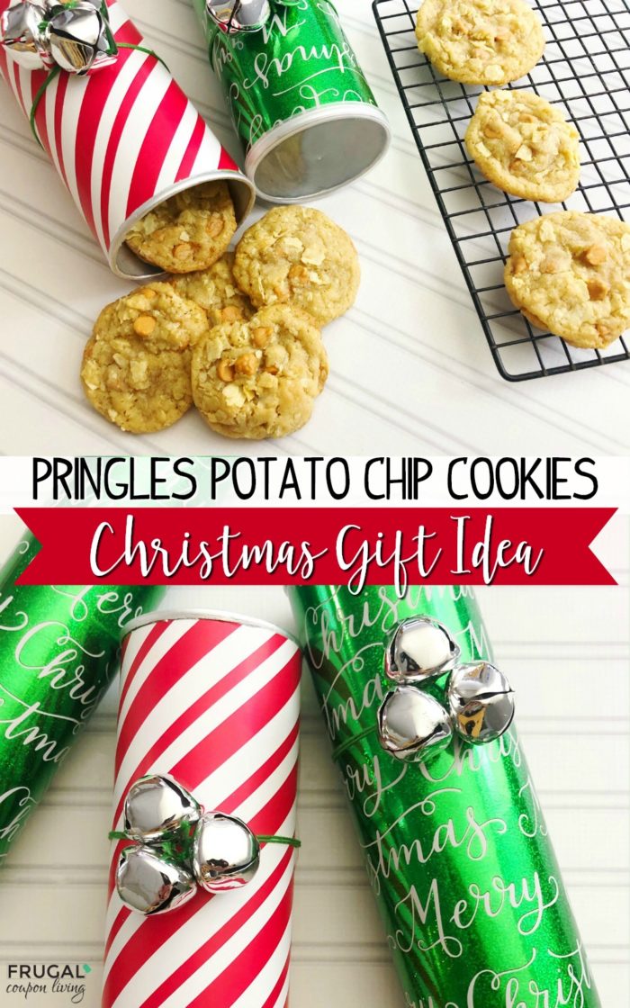 Pringles Potato Chip Cookie Recipe and Pringles Can Craft for Christmas
