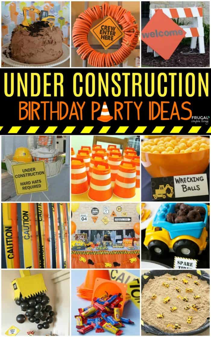 Construction Party Ideas