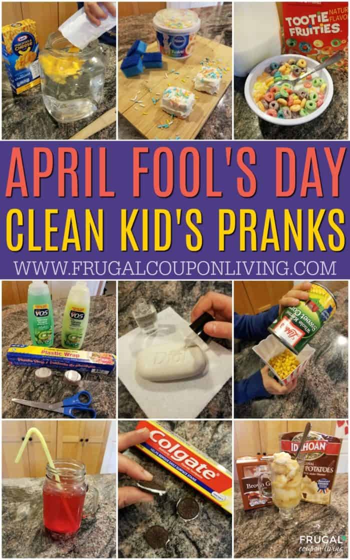 Clean April Fools Pranks for Kids