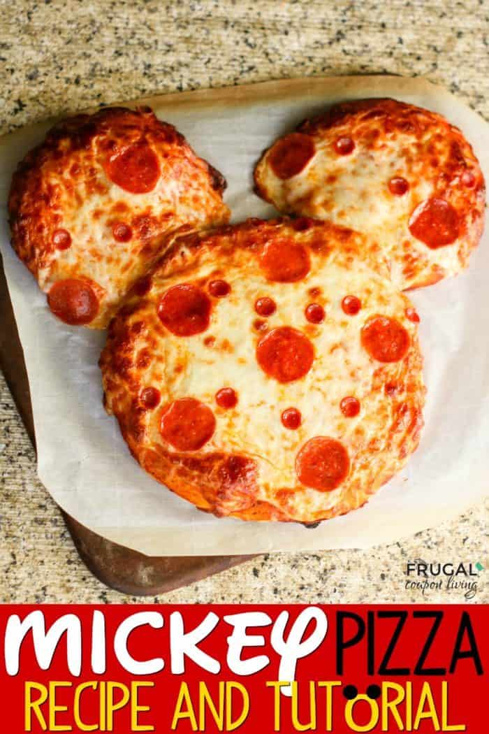 Mickey Mouse Pepperoni Pizza Recipe