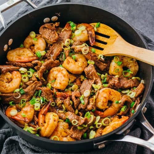 Asian Surf and Turf recipe