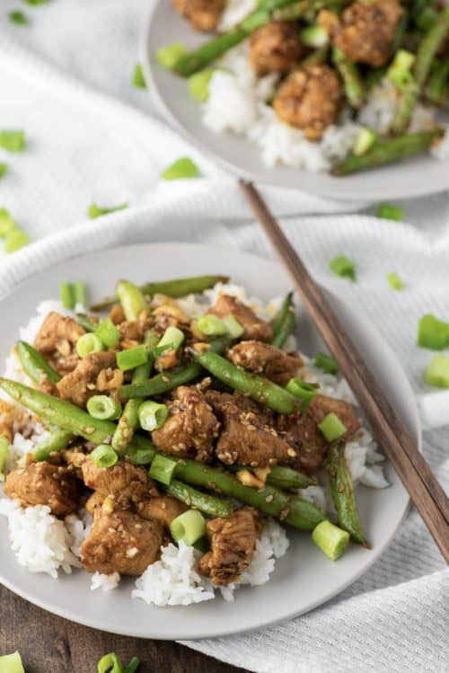 Chicken and Green Bean Stir Fry