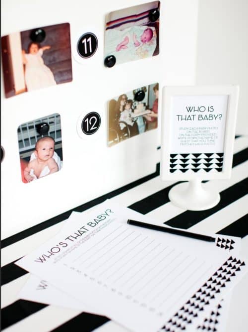 name that baby baby shower games