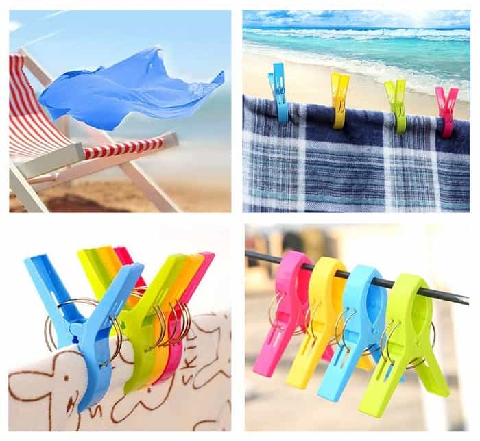 Summer Beach Staple Beach Towel Clips