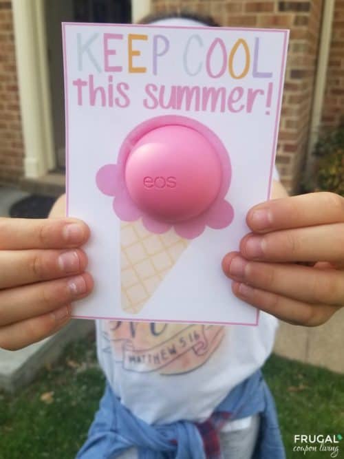 EOS Printable gift tag