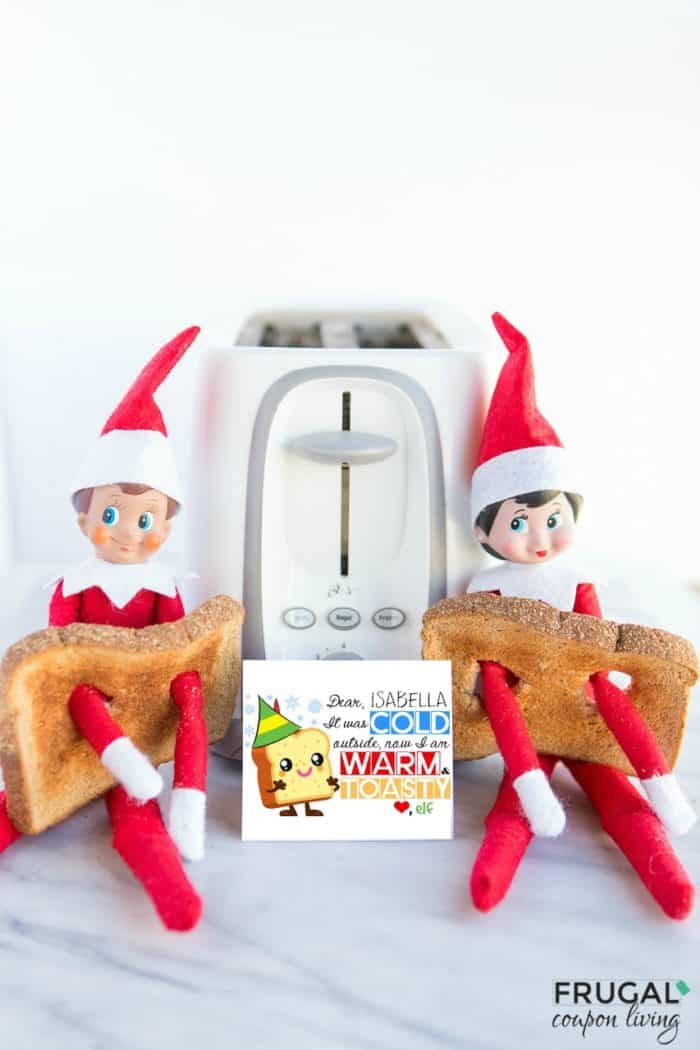 Warm and Toasty Elf on the Shelf