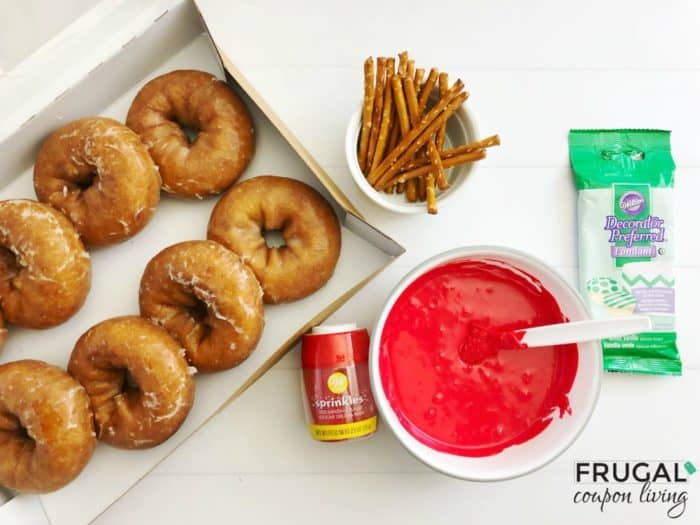 Apple Donut Ingredients for Back to School