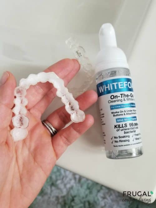 Invisalign Whitening Foam for Clear Aligners
