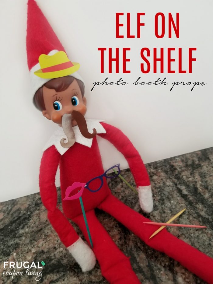 Elf on the Shelf Photo Booth Props Disguise