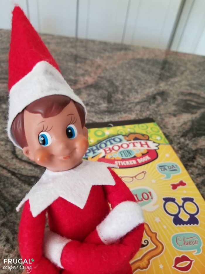 Elf on the Shelf Supplies, Photo Booth Props Stickers