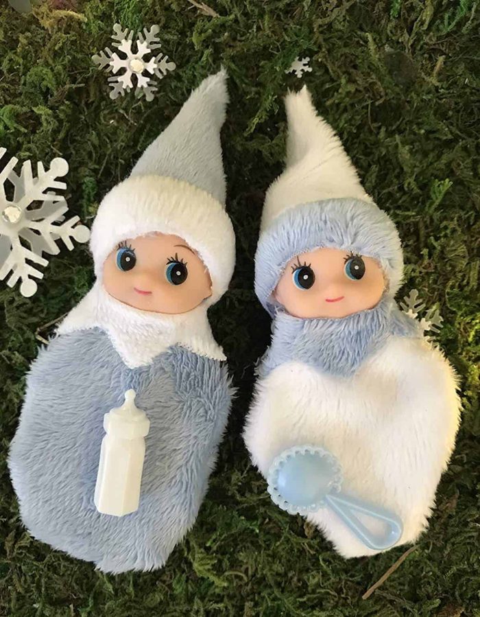 Twin Boy Girl Elf Babies