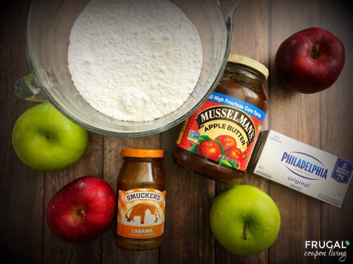 Cream Cheese & Caramel Apple Dip Ingredients