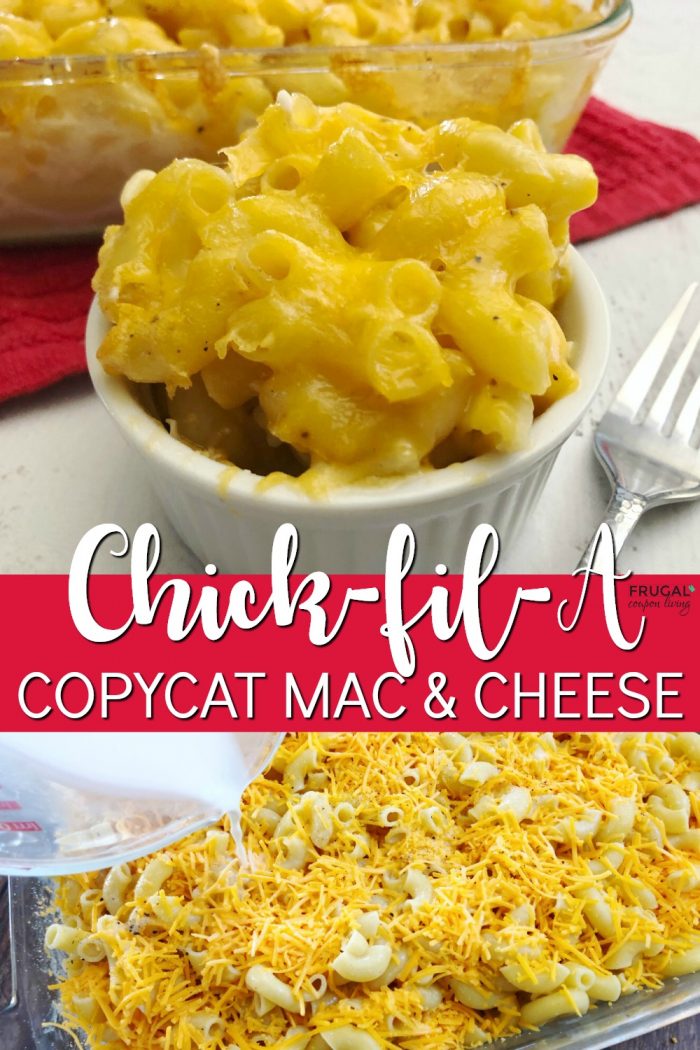 copycat chick-fil-a home-tyle mac and cheese recipe