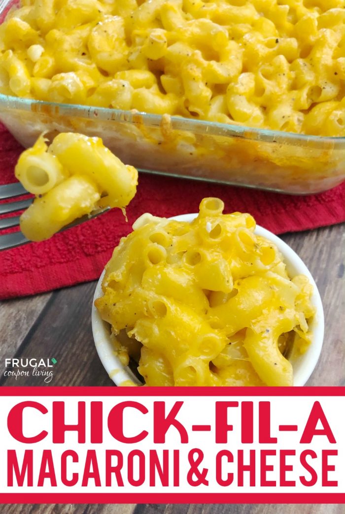 copycat chick-fil-a macaroni and cheese recipe