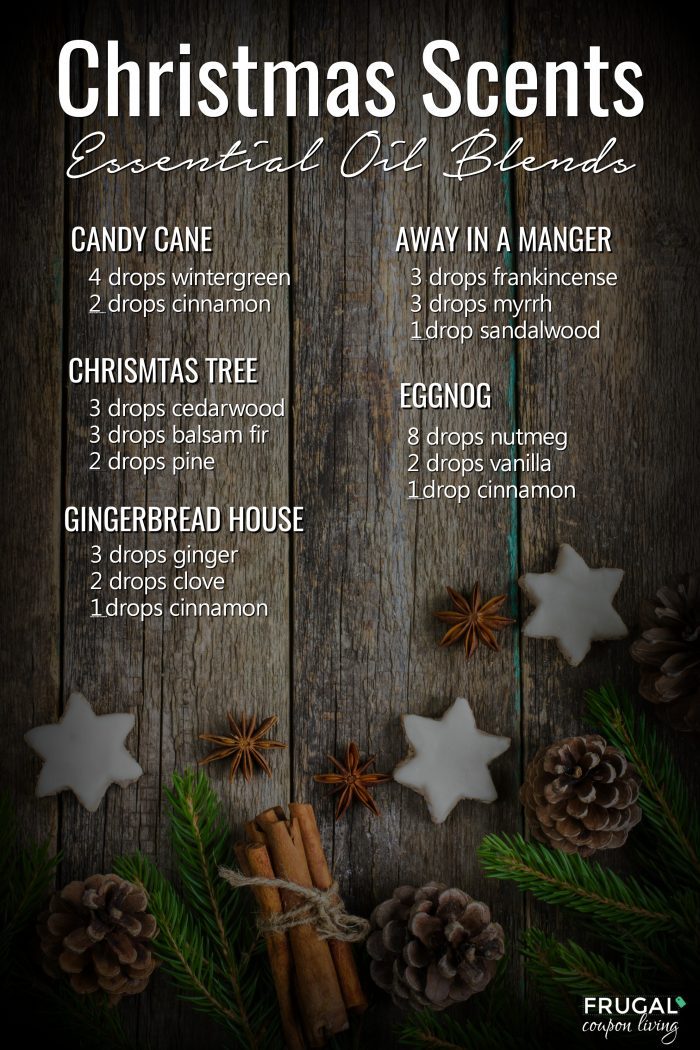 Christmas Scents Essential Oils Blends